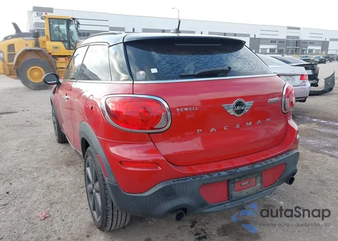 2014 Mini Paceman Cooper S z USA, uszkodzony, nr VIN WMWSS5C55EWN67135